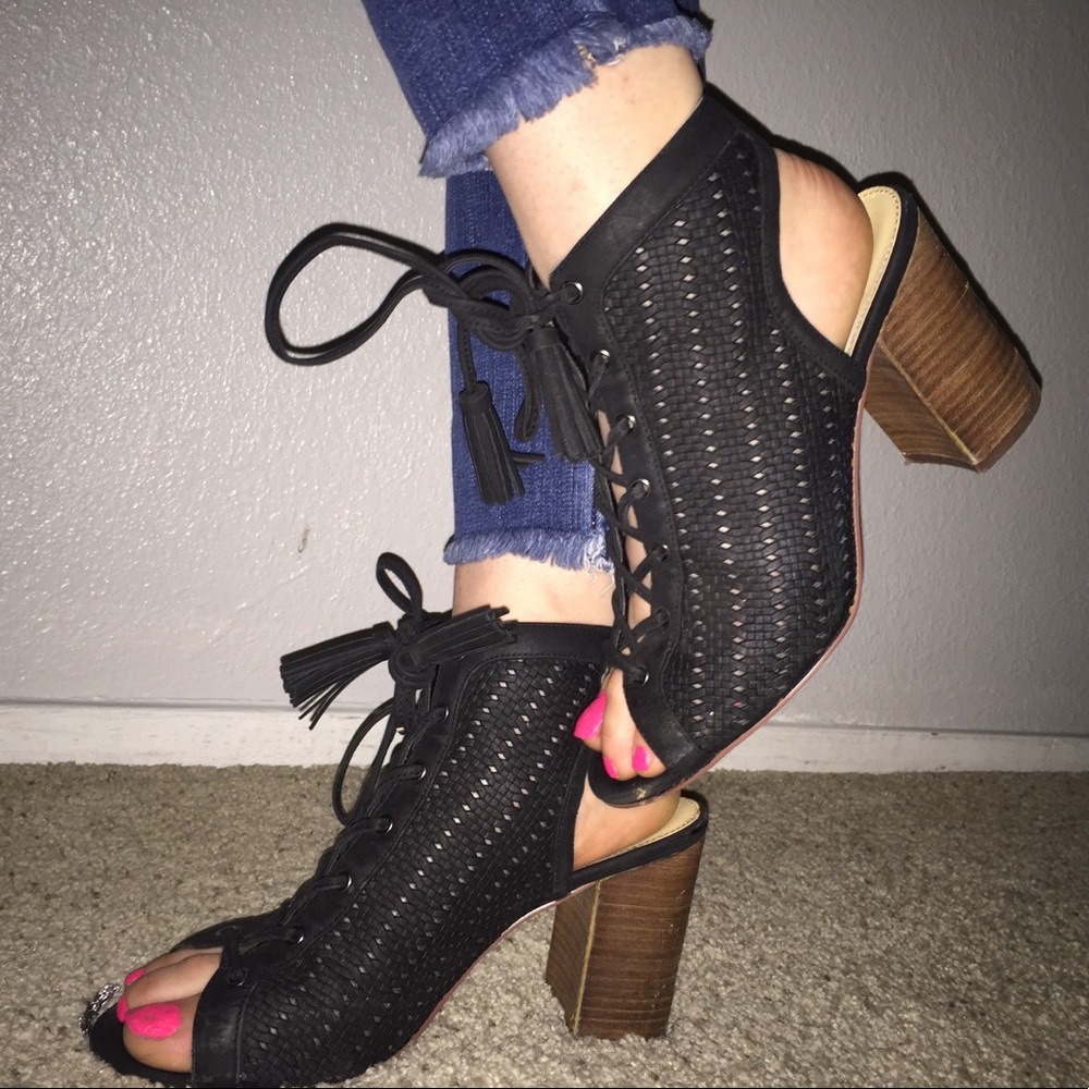 jessica simpson heels/ankle boots size 7.5